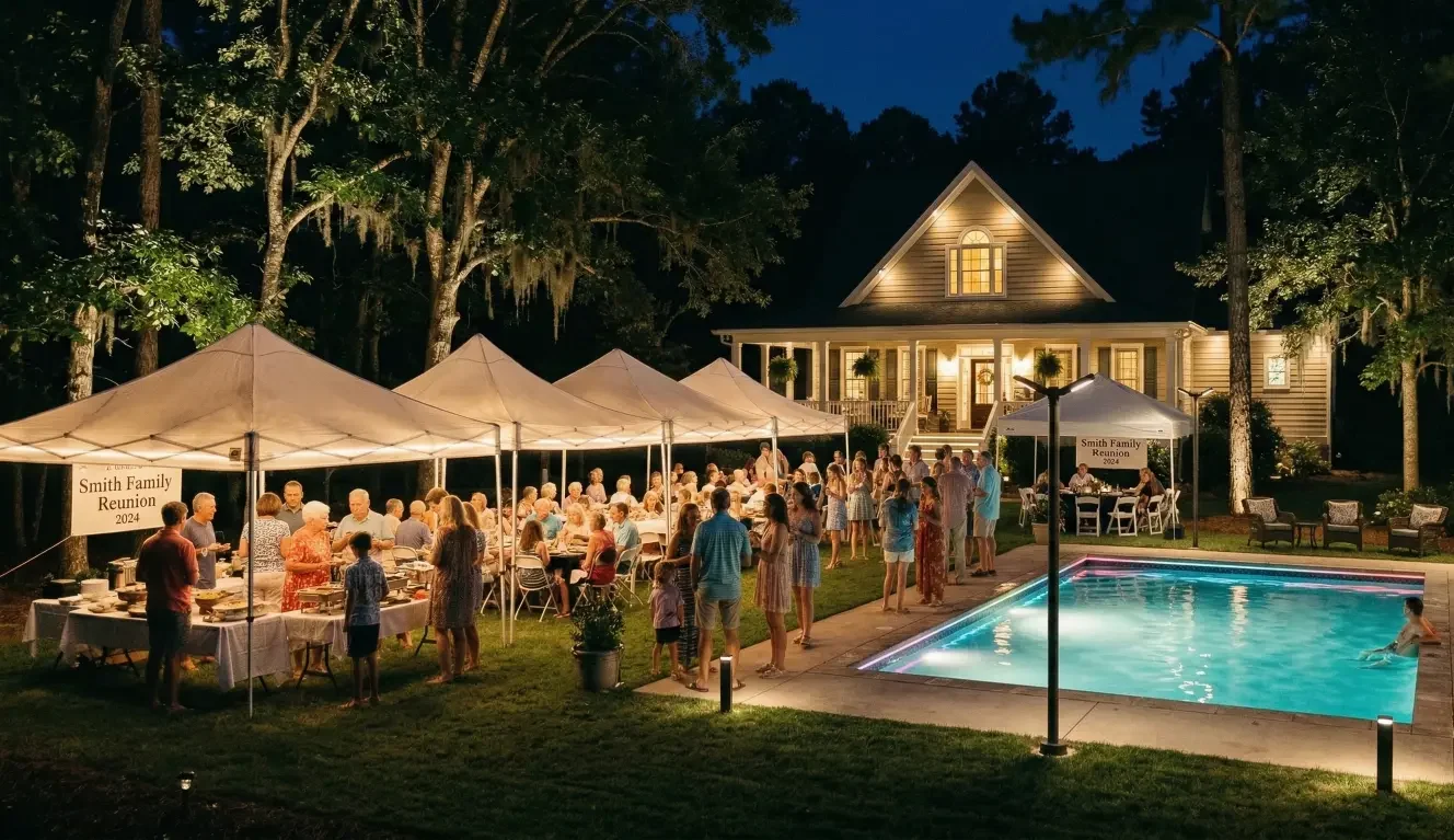 Arriving home in the dark? Automate driveway, path, and entry lighting with motion and scenes that add outdoor lighting automation safety.