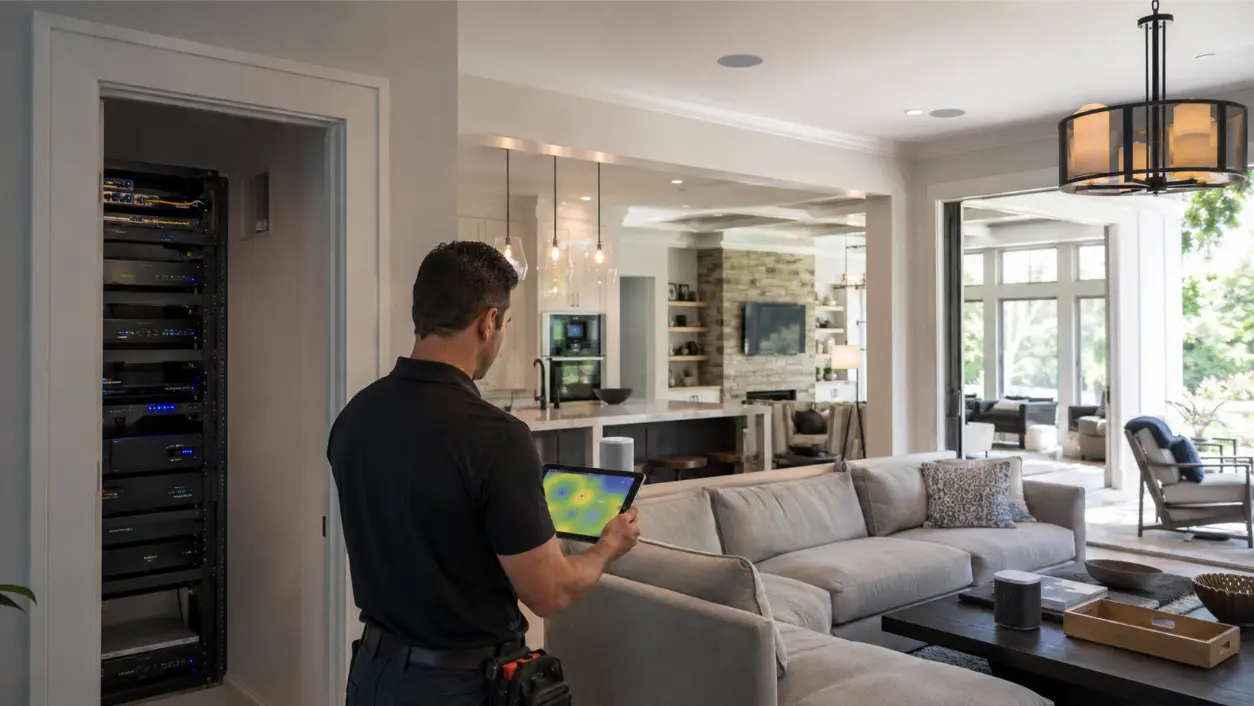 sonos keeps cutting out in a large house? Learn how Wi-Fi coverage, mesh design, interference, network load, and wired options affect multi-room audio.