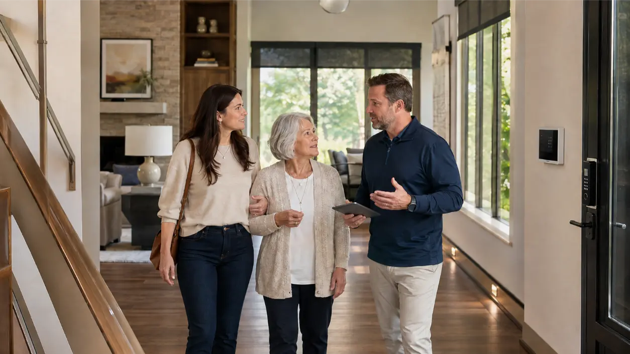 Use smart home aging in place planning to simplify lighting, voice control, caregiver access, locks, alerts, and daily routines while keeping safety and manual controls first.