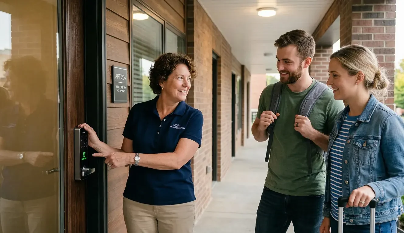 Learn how smart locks for rentals help property managers prevent lockouts, manage guest codes, track access, and streamline rental operations.