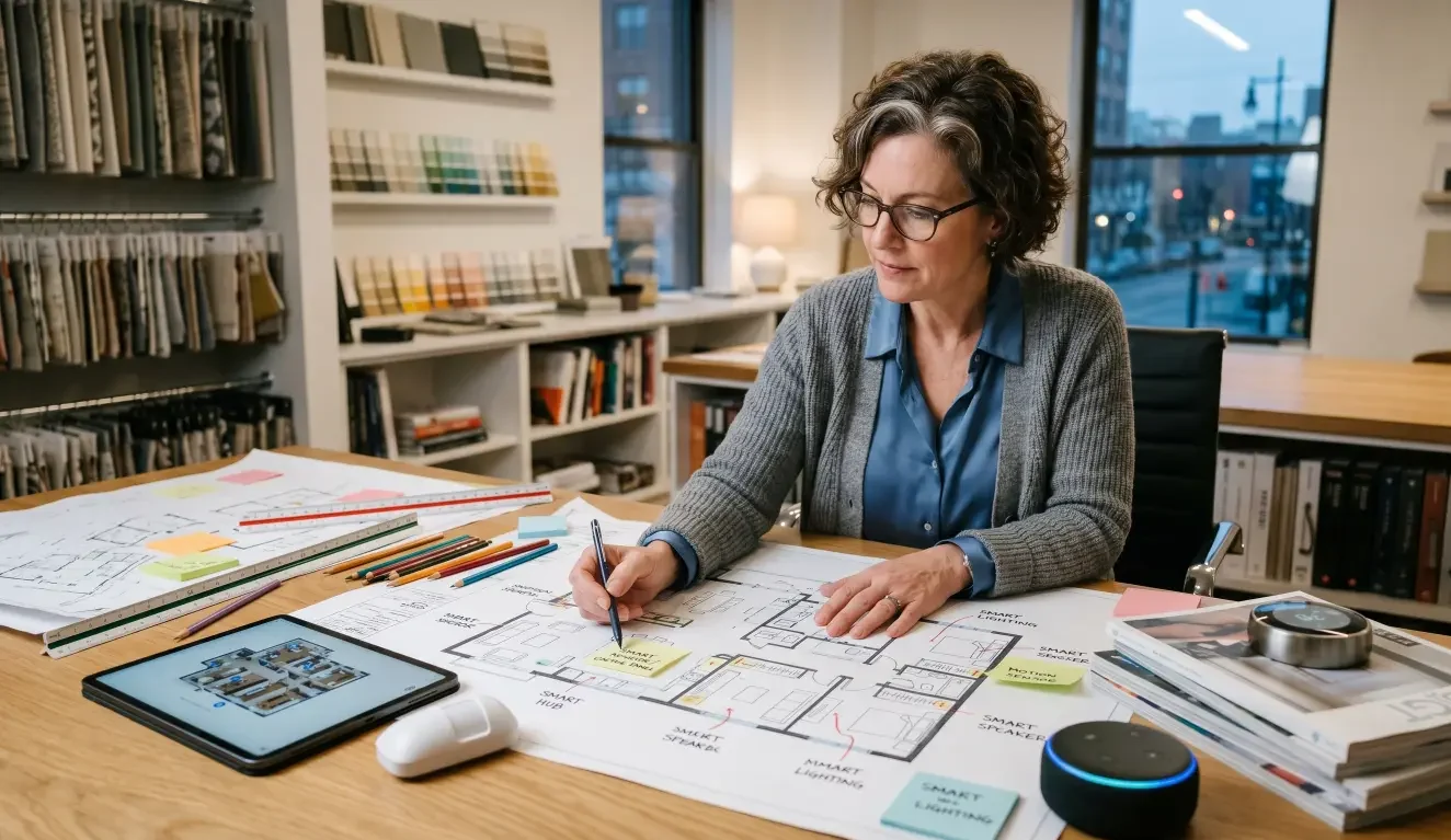 Learn how to coordinate smart home with interior design to avoid visible compromises, improve planning, and align technology.