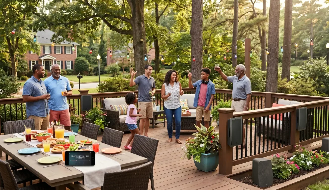 Learn how to design outdoor audio not bothering neighbors using smart placement, zone control, and sound containment for close-lot backyards.