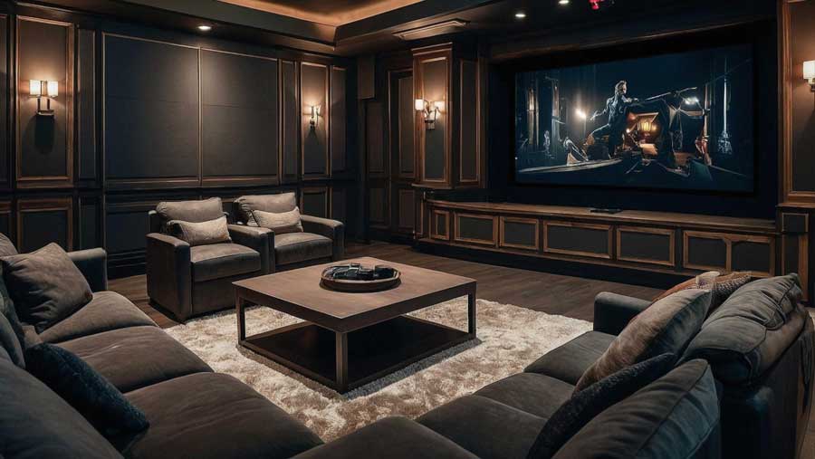 Smart home, home theater and smart lighting installation in Buckhead, Atlanta
